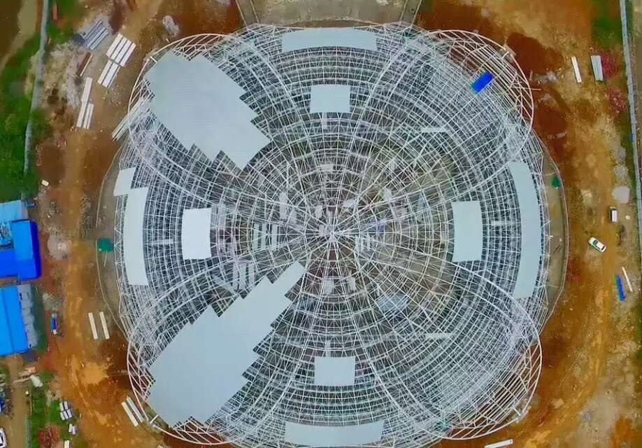 大兴安岭体育馆网架